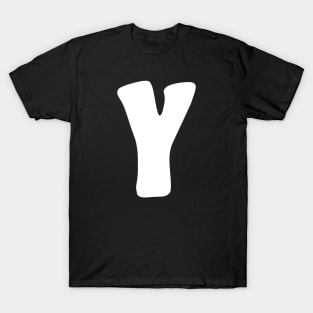 Letter Y T-Shirt